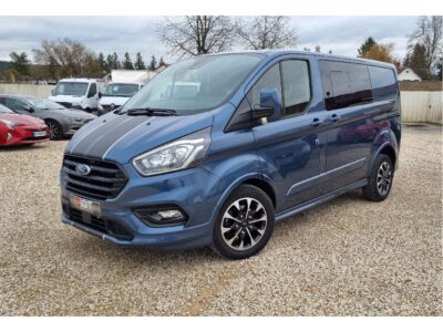 FORD – TRANSIT CUSTOM – Utilitaire – Diesel – BLEU